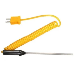 حساس درجة الحرارة بمسبار ترموكابل/ K-Type Thermocouple Probe Temperature