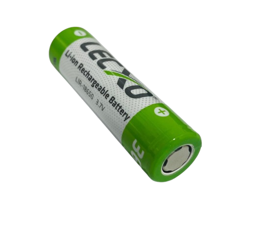 بطارية ليثيوم أيون قابلة للشحن / Lecxo 18650 3.7V 3600mAh Li-ion Rechargeable Battery (Flat Top)