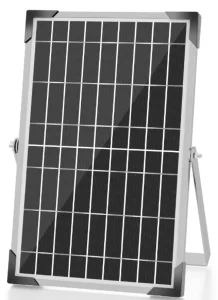لوح شحن شمسي (مونو) 10 واط - قياس 230×350 مم / 10W Monocrystalline Solar Charging Panel - Class A (230×350 mm)