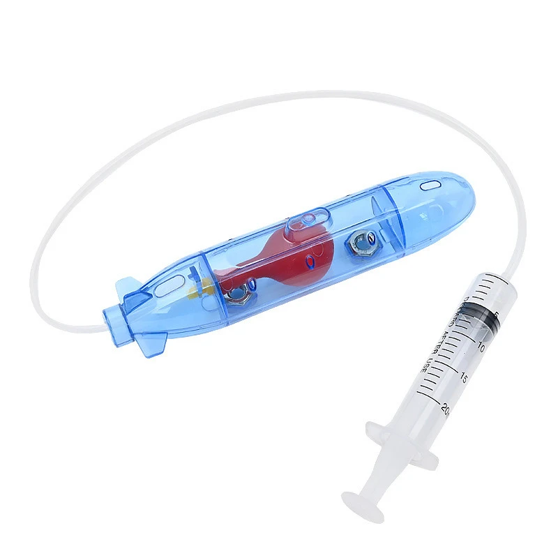 مجسم غواصة صغيرة / Mini DIY Submarine Model Kit Kids Educational Toys