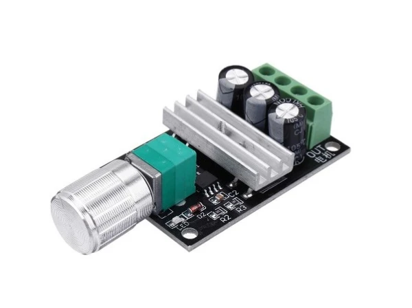 وحدة تحكم في سرعة المحرك / PWM DC MOTOR SPEED CONTROLLER MODULE 6V/12V/24V/28V 3A