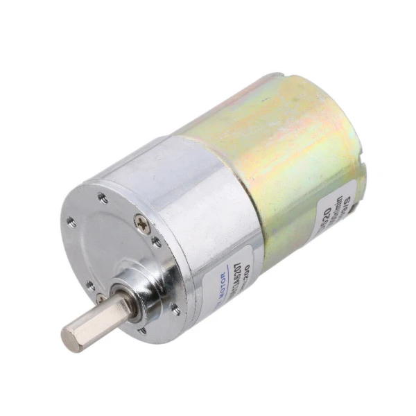 محرك جير بوكس / 12V 50RPM GEAR BOX MOTOR
