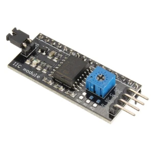وحدة لوحة التحكم التسلسلية /  LCD 1602Serial Board Module Port IIC/I2C/TWI/SPI Interface Module 1602 LCD Display