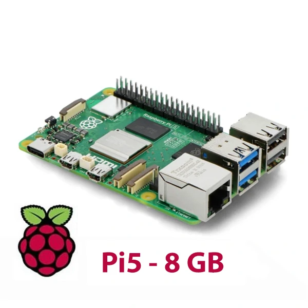 راسبيري باي 5 مع رام 8 جيجابايت / Raspberry Pi 5 8GB RAM