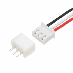 موصل مع قاعده بورد بثلاث دبابيس بطول 15سم / 3 Pin 1 Set Mini Micro JST XH 2.54mm 3 Pin Connector Plug With Wires 15cm