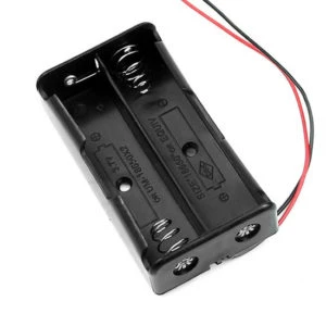 حامل بطاريات 18650 ثنائي الخلايا / 2 Cell-18650 Battery Holder