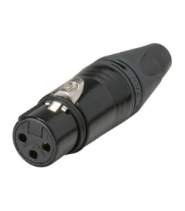 موصل XLR أنثى 3 دبابيس   / XLR 3pin female connector