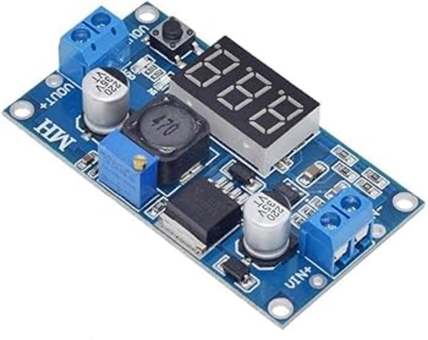 وحدة خافض جهد / LM2596 DC-DC Step Down Converter With Display